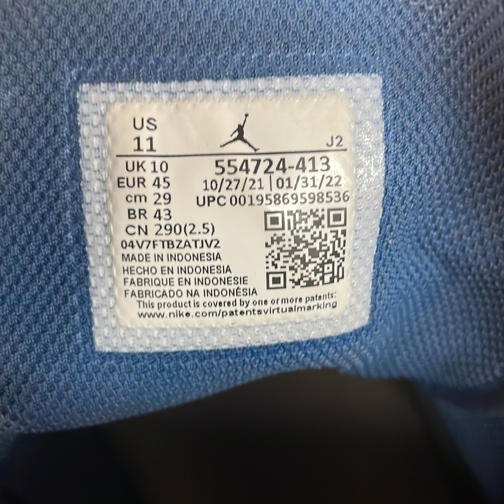 Nike Air Jordan 1 Mid Blue White Mint Green - Picture 5 of 12